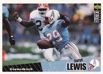 Darryll Lewis Houston Oilers 1996 Upper Deck Collector's Choice NFL #269